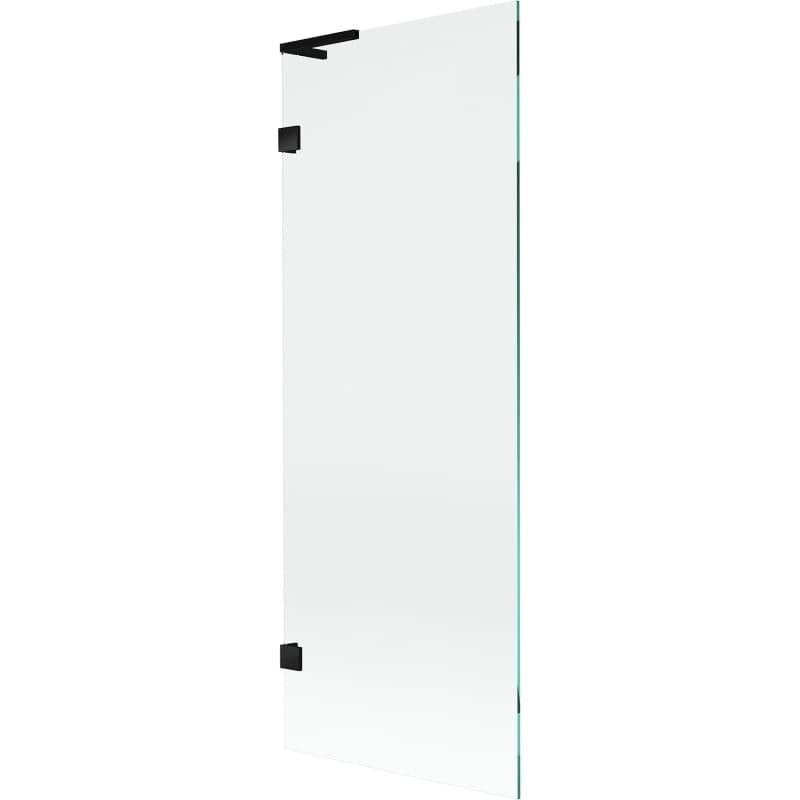 MEXEN/S - Lunar L vaňová zástena FIX 70 x 150, transparent, čierna 897L-070-000-70-00 1