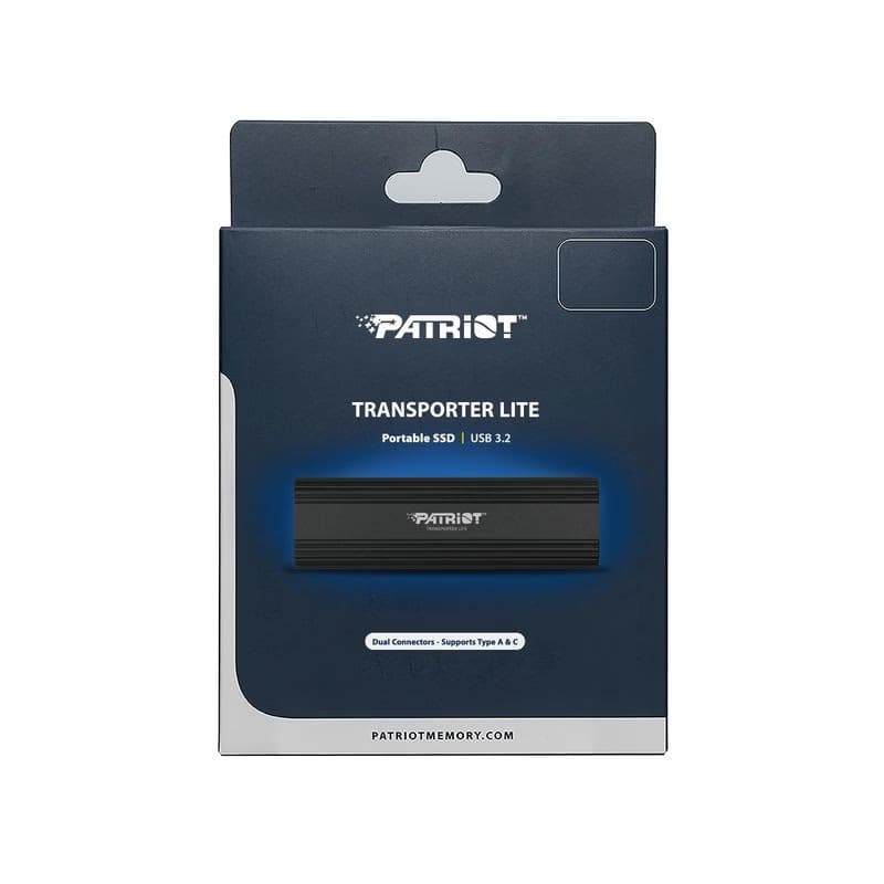 Patriot TRANSPORTER Lite/512GB/SSD/Externý/Čierna/3R 4