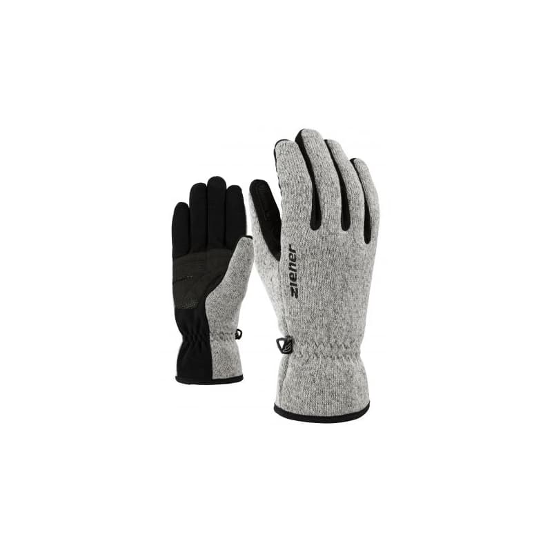 Juniorské rukavice ZIENER LIMAGIOS-802025-752-grey melange 1