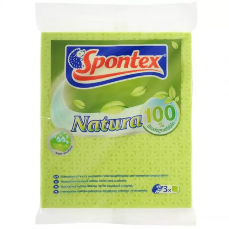 Špongiové utierky Natura – 3 ks 1