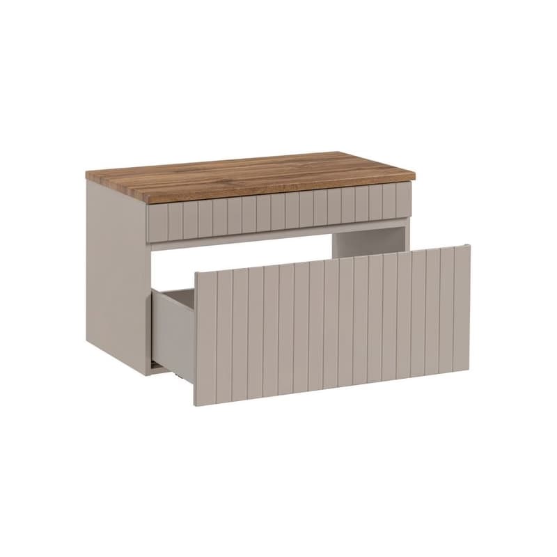 ArtCom Kúpeľňová skrinka s doskou ICONIC Cashmere D80/1 | 80 cm 3