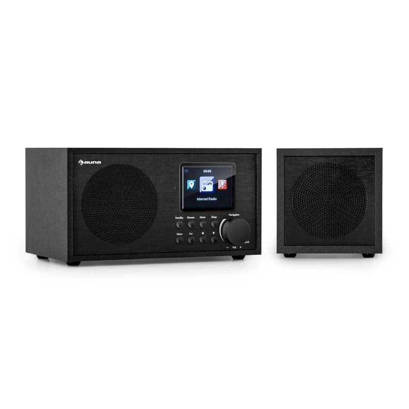 Auna Silver Star Mini Two, internetové DAB+/FM rádio, WiFi, BT, TWS reproduktor 1