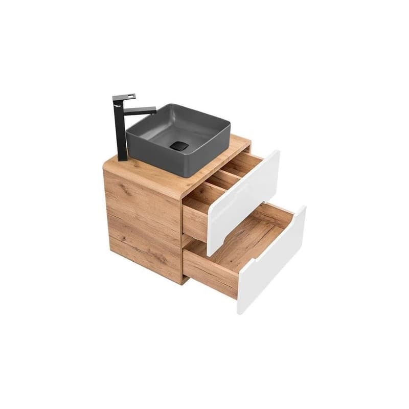 ArtCom Keramické umývadlo UM-6276 SLIM 1 | sivý mat 40 cm 6