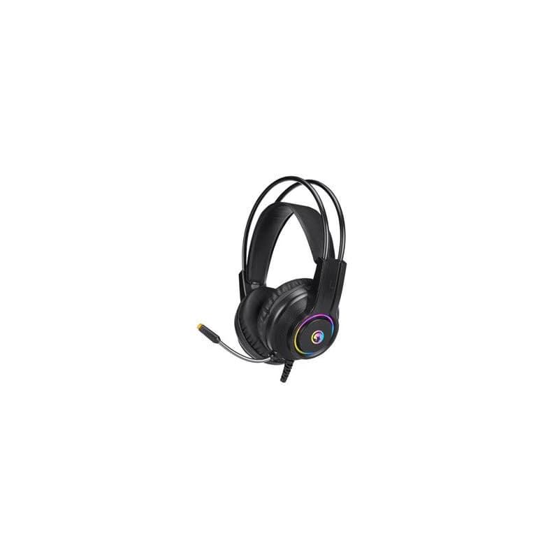 Marvo HG8935 sluchátka s mikrofónom, káblové, čierna, podsvietená, USB 1