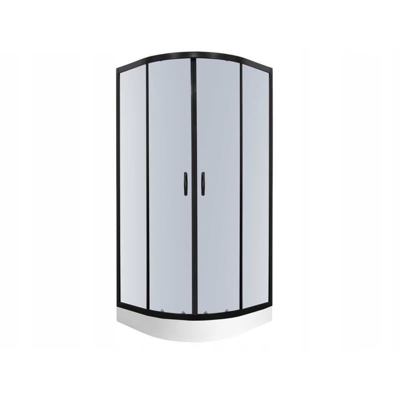 KERRA - Sprchová kabína Tiara 90x90 štvrťkruh s vaničkou 5907548112552 2