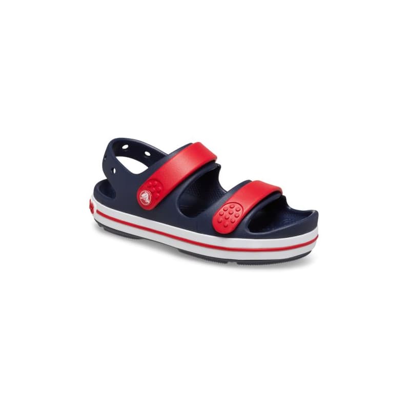 Chlapčenské sandále CROCS Crocband Cruiser Sandal T navy varsity red