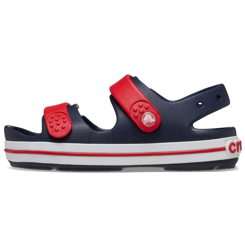 Chlapčenské sandále CROCS Crocband Cruiser Sandal T navy varsity red 3