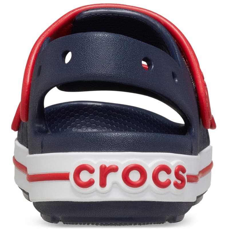 Chlapčenské sandále CROCS Crocband Cruiser Sandal T navy varsity red 6