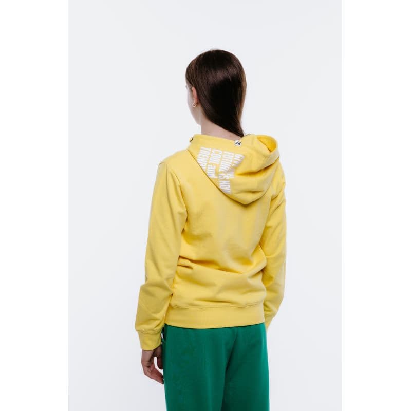 Dievčenská mikina so zipsom AUTHORITY H-TEEN ZIP G yellow 3