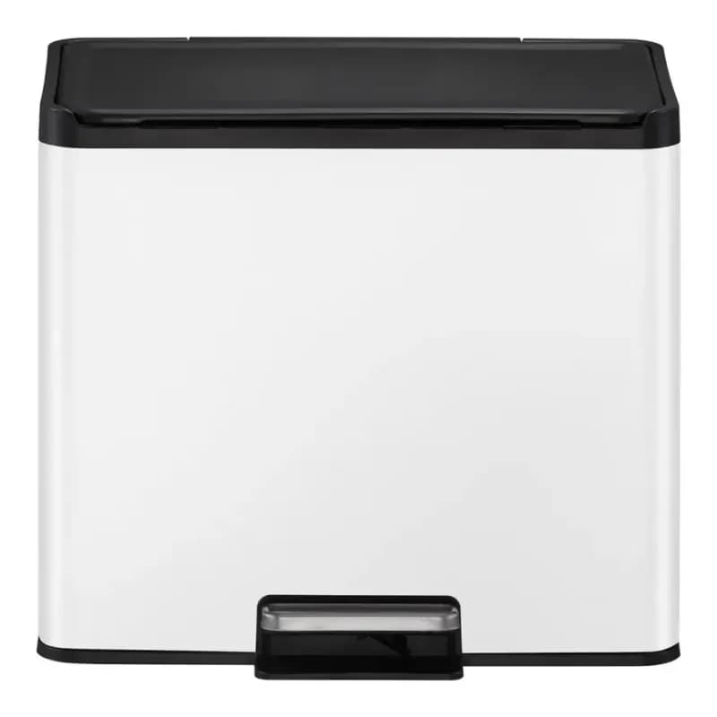 Odpadkový kôš Eko Essential 20+9l biely 822829