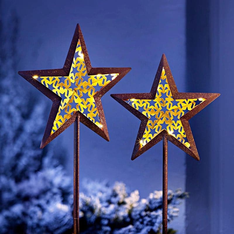 LED záhradné svetlo Estrella, 2 ks 1