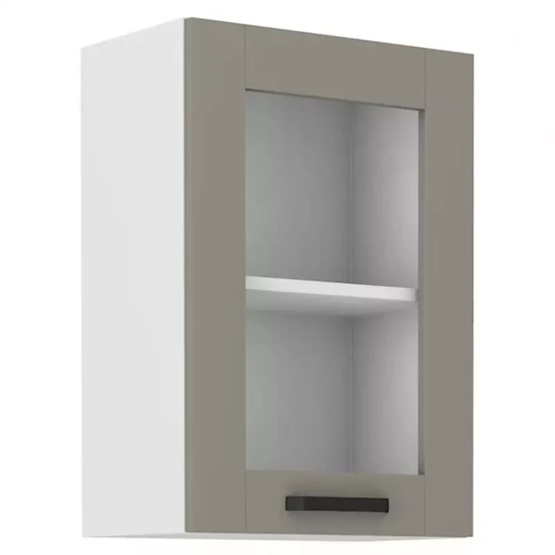 Kuchynská skrinka Luna claygrey/biela 40GS-72 1F 1
