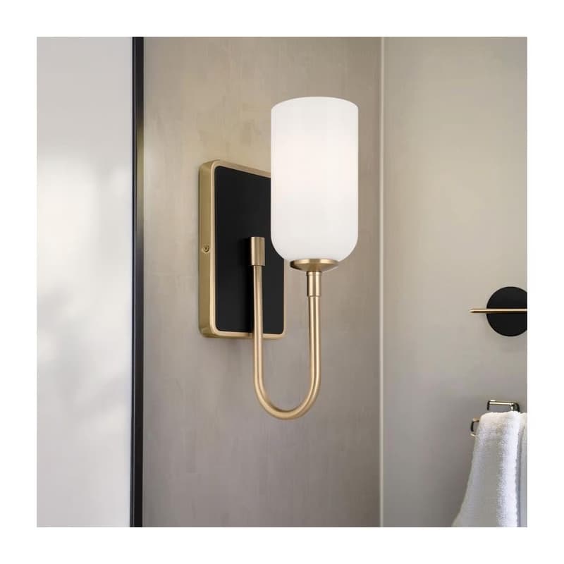 Elstead Kichler KL-SOLIA-1W-CPZB - LED kúpeľňové svietidlo SOLIA 1xG9/3W/230V IP44 zlaté KL-SOLIA-1W-CPZB 1