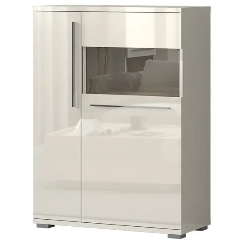Vitrína Piano V90-2KSV/PN-71/KA/71 lakované beige