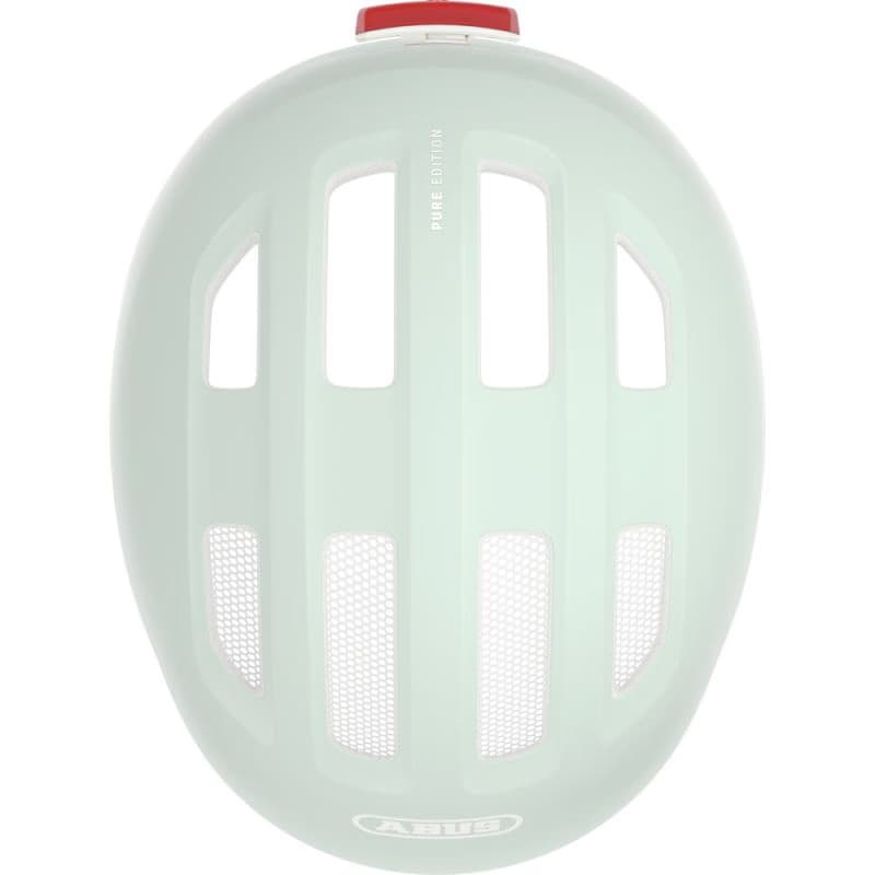 Juniorská cyklistická prilba ABUS Smiley 3.0 ACE LED pure mint 6