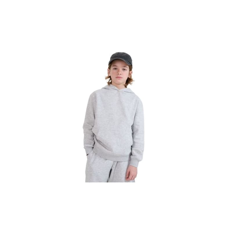 Chlapčenská mikina so zipsom 4F JUNIOR SWEATSHIRT-JWMM00TSWSM1860-25M-GREY 1