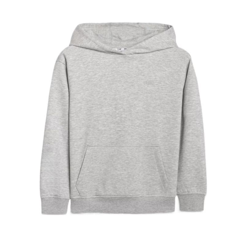 Chlapčenská mikina so zipsom 4F JUNIOR SWEATSHIRT-JWMM00TSWSM1860-25M-GREY 6