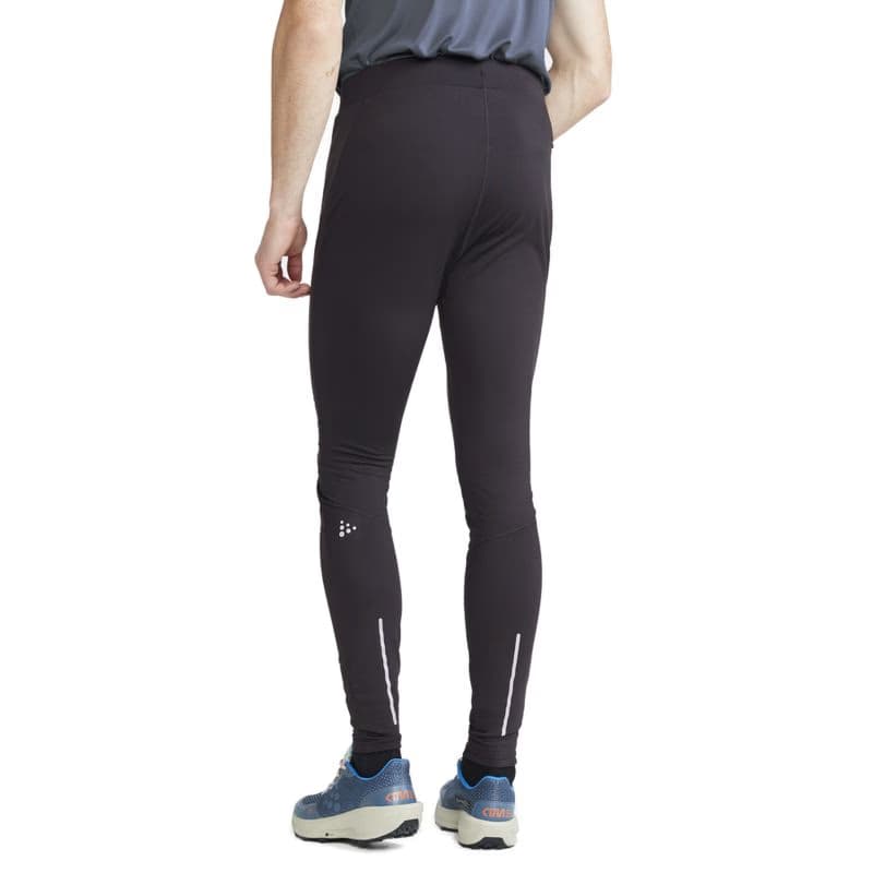 Pánske bežecké zateplené legíny CRAFT ADV ESSENCE WARM WIND TIGHTS 2 M-992000-Slate 2