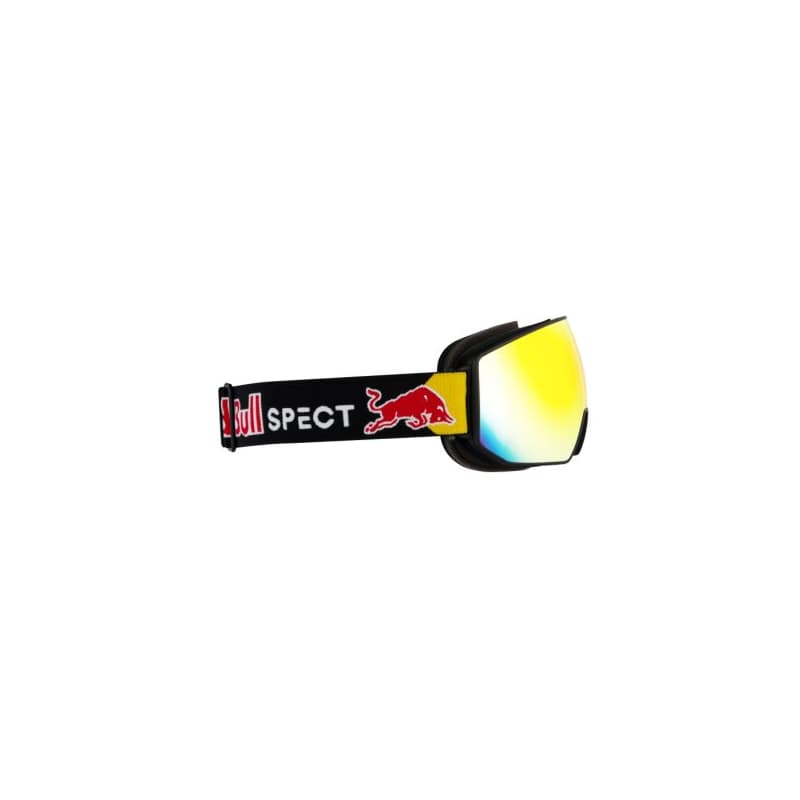 Lyžiarske okuliare RED BULL SPECT FINK-04RE2, black brown with red mirror