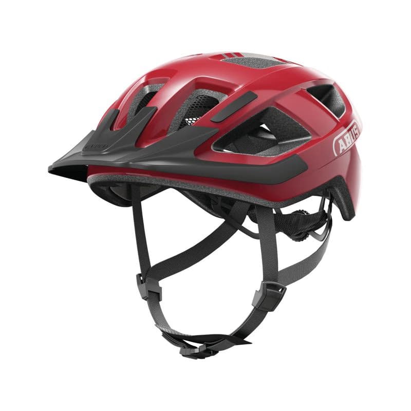 Cyklistická prilba ABUS Aduro 3.0 blaze red 2