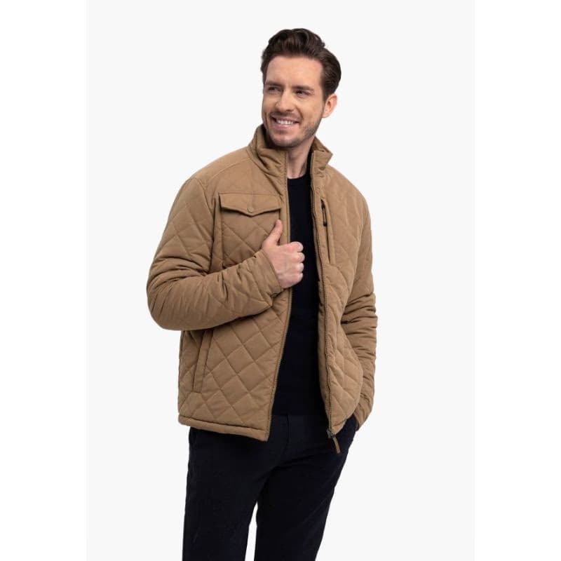 Pánska bunda VOLCANO J-STONY -102-BEIGE 3