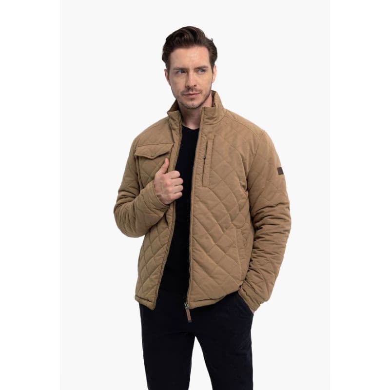 Pánska bunda VOLCANO J-STONY -102-BEIGE 4