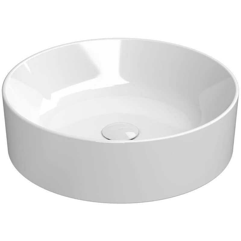 GSI - KUBE X keramické umývadlo na dosku, priemer 45cm, biela ExtraGlaze 942711