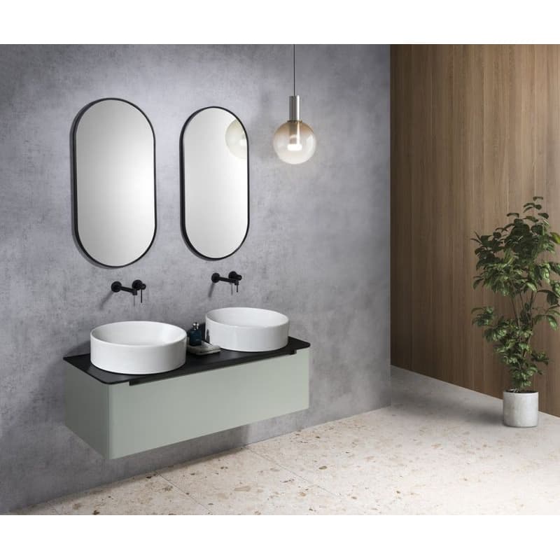GSI - KUBE X keramické umývadlo na dosku, priemer 45cm, biela ExtraGlaze 942711 5