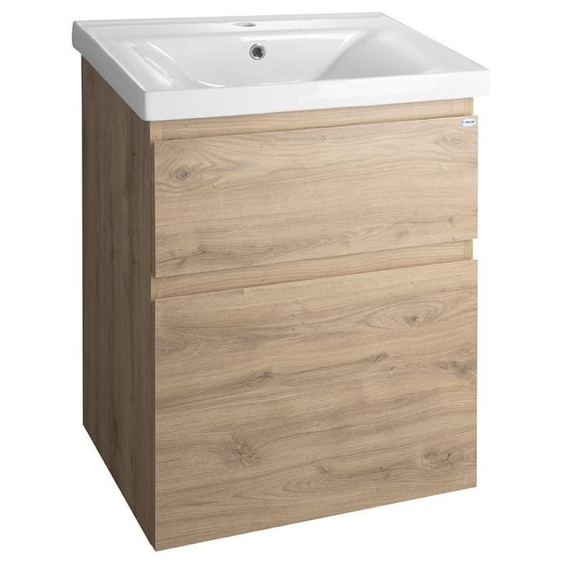 AQUALINE - SAVA 60 keramcké umývadlo nábytkové 60x46cm, biela 2060 5
