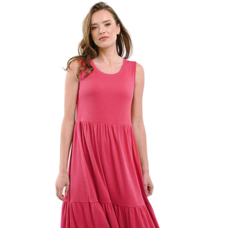 Dámske šaty VOLCANO G-NILA-401-PINK 3