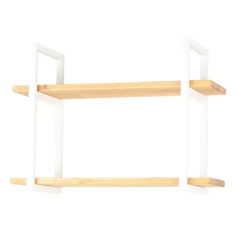 Polička Loft 07-01 59,5/43/24,3 cm čierna