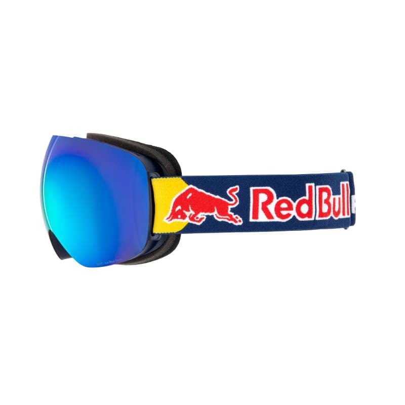 Lyžiarske okuliare RED BULL SPECT BENT-03BL3, blue ice blue snow - red with blue mirror, S.3 4