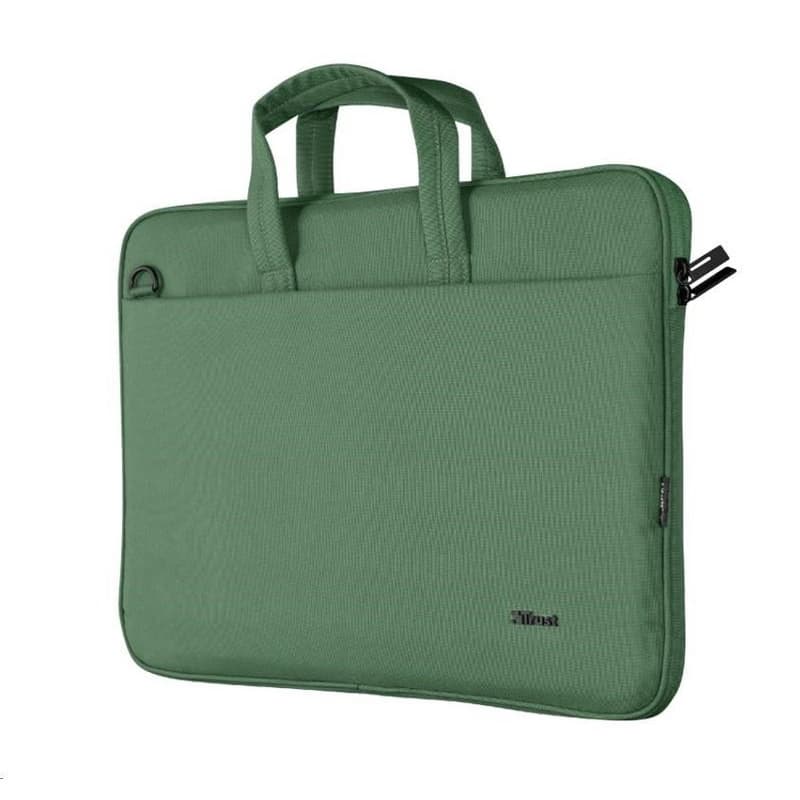 TRUST Puzdro na notebook 16" Bologna Slim Laptop Bag Eco, zelená