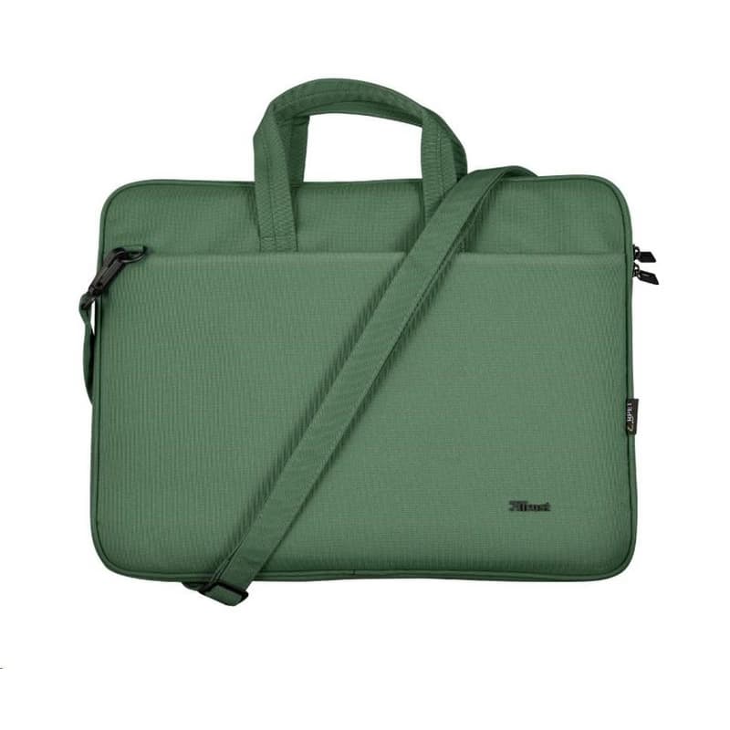 TRUST Puzdro na notebook 16" Bologna Slim Laptop Bag Eco, zelená 3