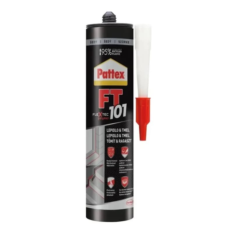 Tmel Pattex FT 101 šedý 280 ml 1