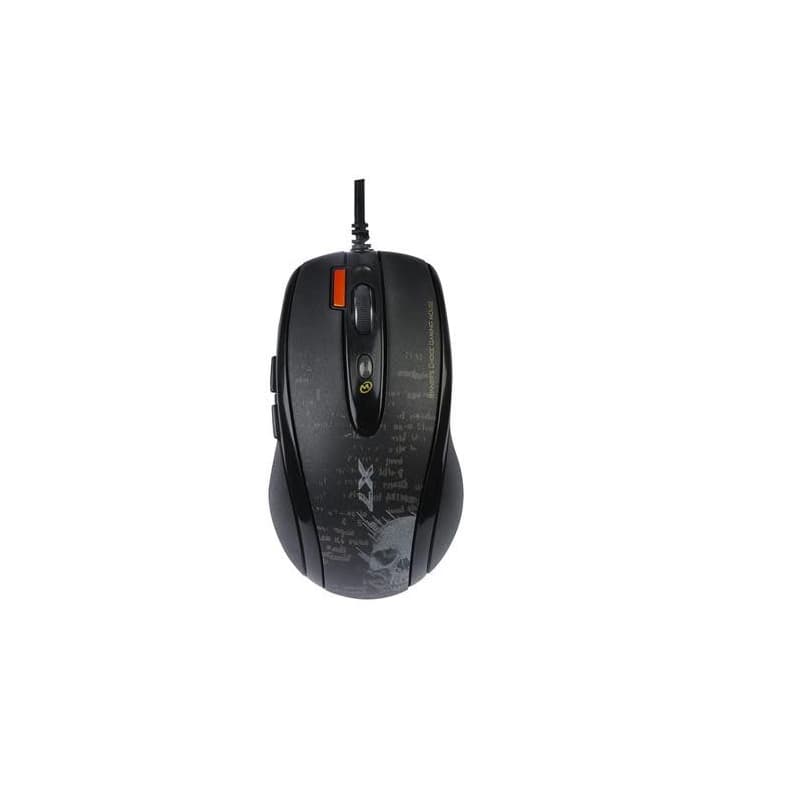 A4tech F5, V-Track herná myš, až 3000DPI, pamäť 160kB, 7 tlačidiel, USB, čierna 1