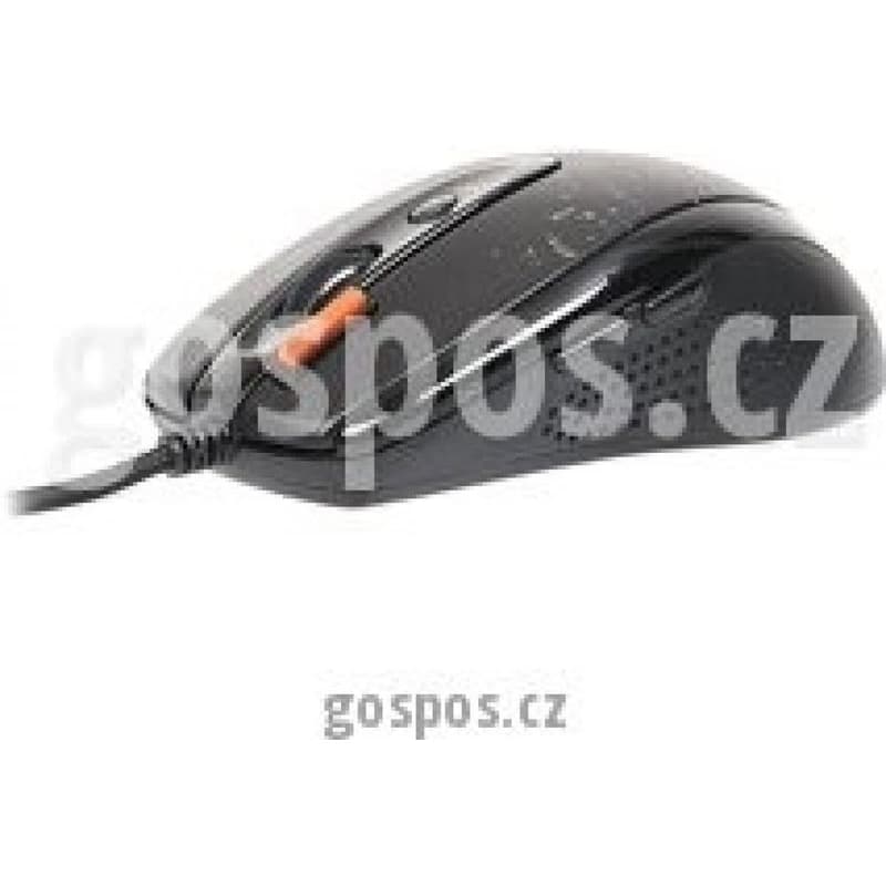 A4tech F5, V-Track herná myš, až 3000DPI, pamäť 160kB, 7 tlačidiel, USB, čierna 2