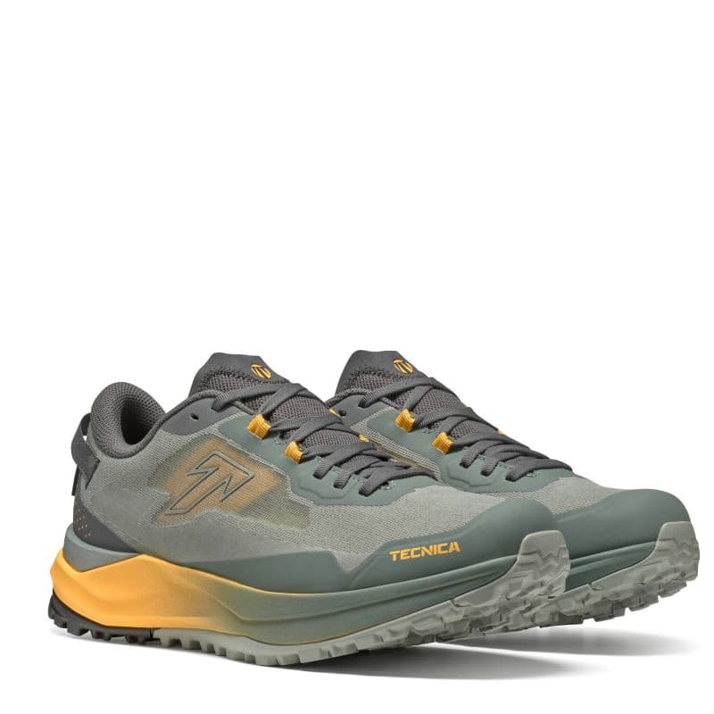Pánska nízka turistická obuv TECNICA Spark S GTX, dark green light yellow 4