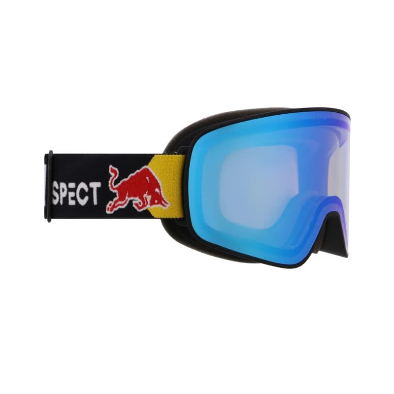 Lyžiarske okuliare RED BULL SPECT RUSH-19BLX, black smoke with blue mirror 2