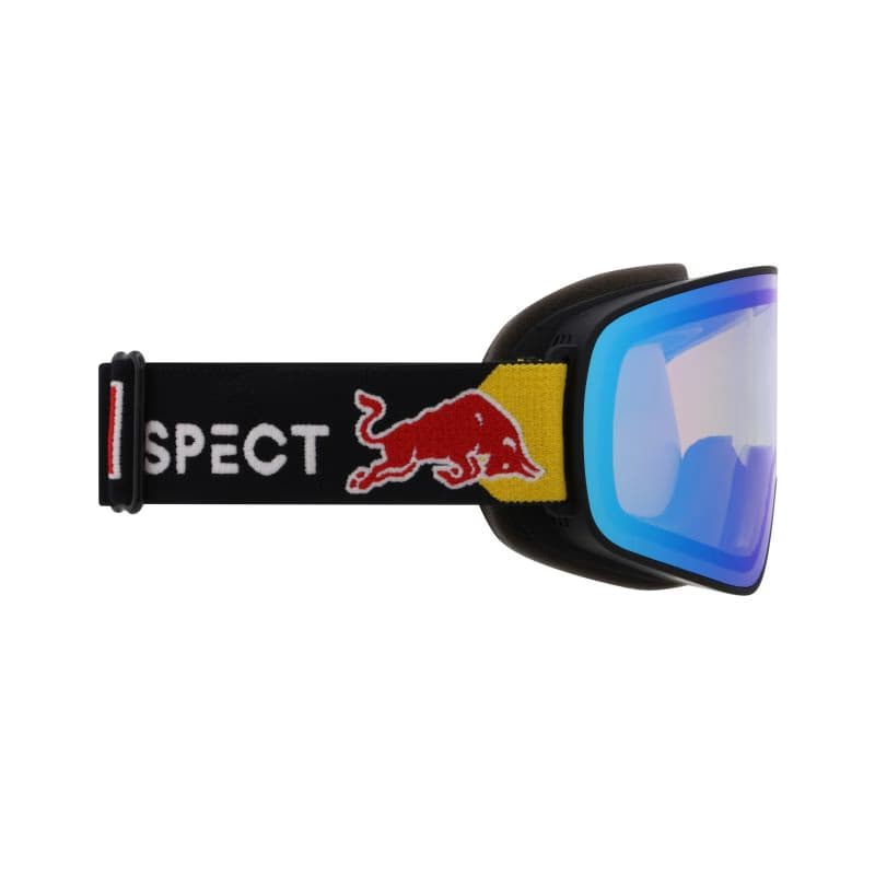 Lyžiarske okuliare RED BULL SPECT RUSH-19BLX, black smoke with blue mirror 3