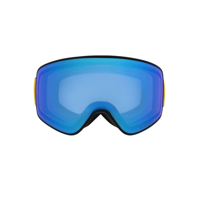 Lyžiarske okuliare RED BULL SPECT RUSH-19BLX, black smoke with blue mirror 4
