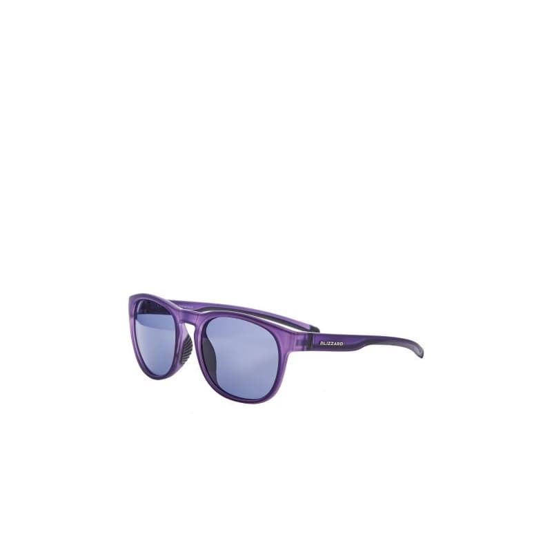 Slnečné okuliare BLIZZARD Sun glasses PCSF706130, rubber trans. dark purple, 60-14-133