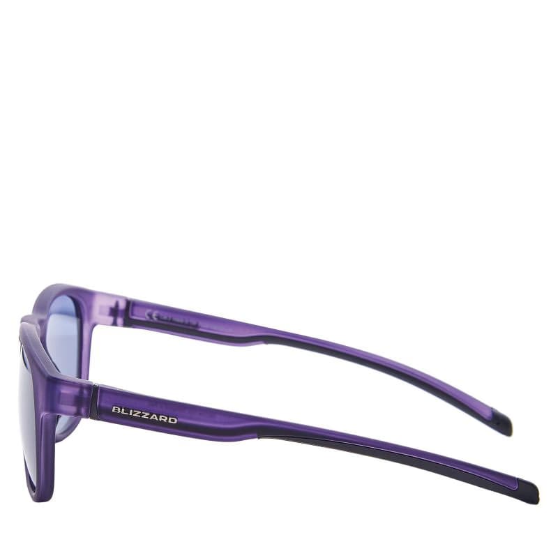 Slnečné okuliare BLIZZARD Sun glasses PCSF706130, rubber trans. dark purple, 60-14-133 3