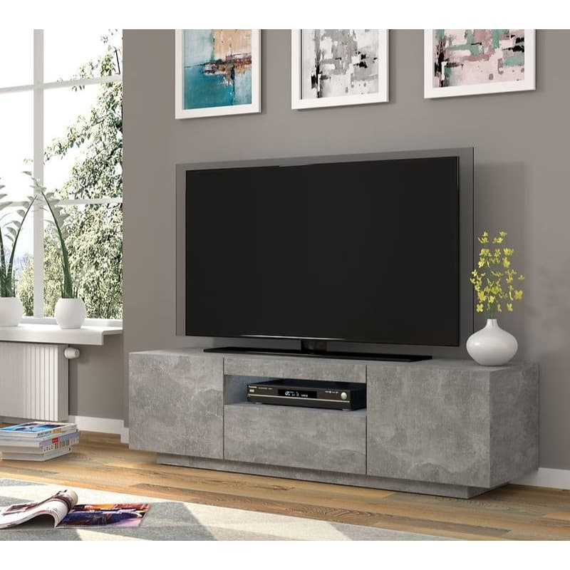 ArtBm TV stolík AURA 150 | betón 3