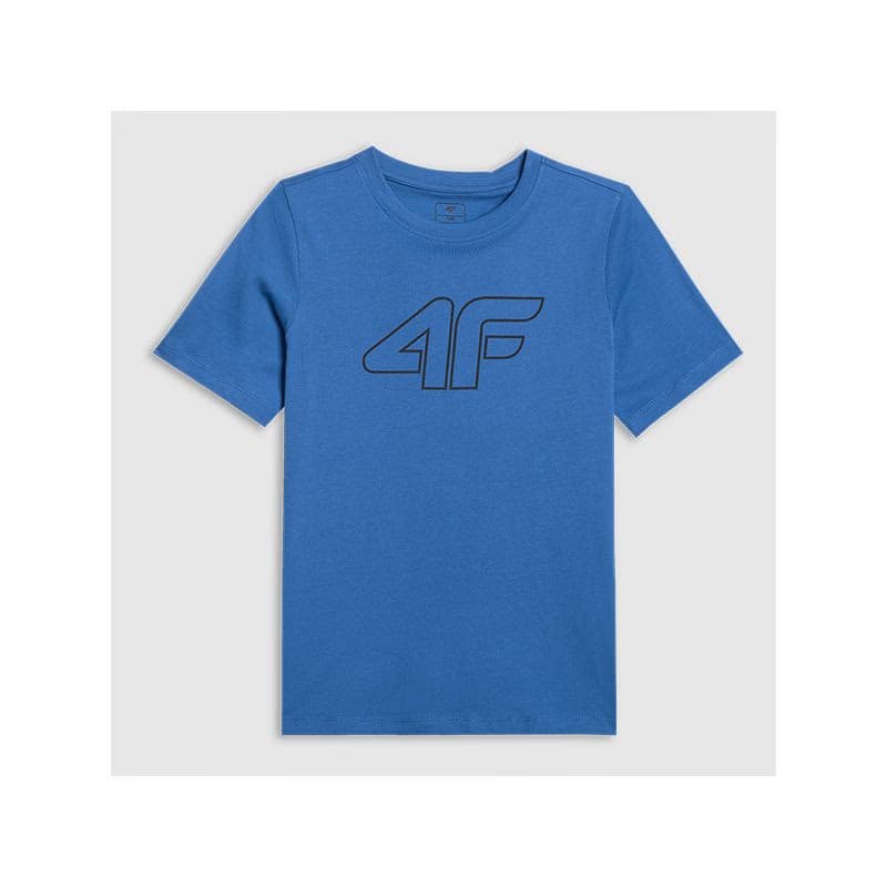 Chlapčenské tričko s krátkym rukávom 4F JUNIOR TSHIRT M3007-32S-DENIM 4