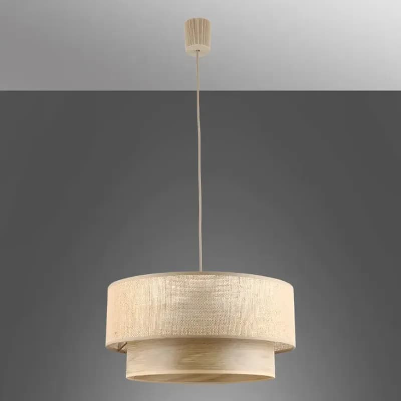Luster DUO 11750 MINI JUTA WOOD 1XE27