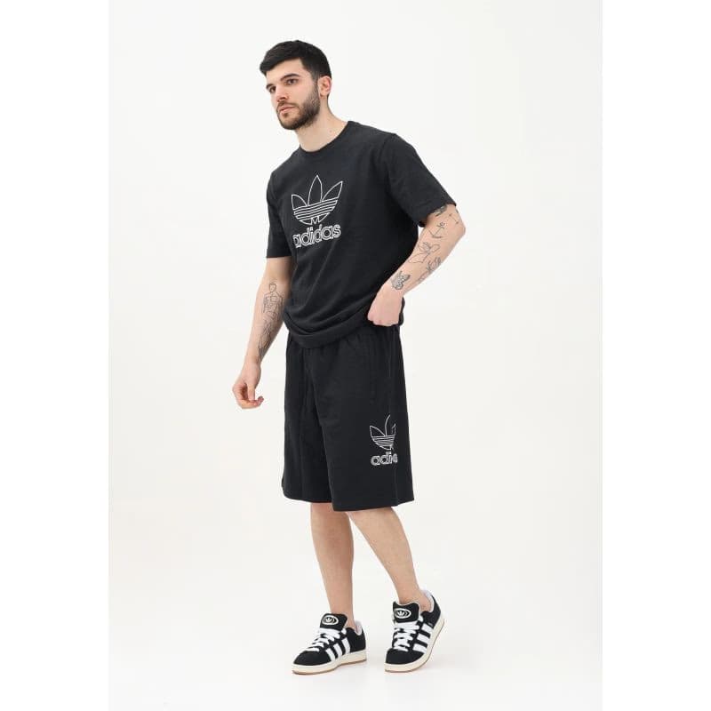Pánske teplákové kraťasy ADIDAS ORIGINALS TREF SHORT BLACK 3