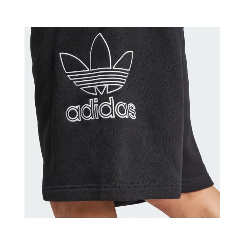 Pánske teplákové kraťasy ADIDAS ORIGINALS TREF SHORT BLACK 6