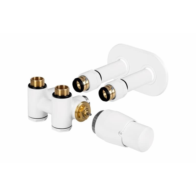 HOPA - THERMCOMBI-SET, stredový ventil (Z4K) s pripojením pre elektrickú tyč - Farba - Ostatné farby, Variant - Pravá RDTHERMCOMSETR. 4