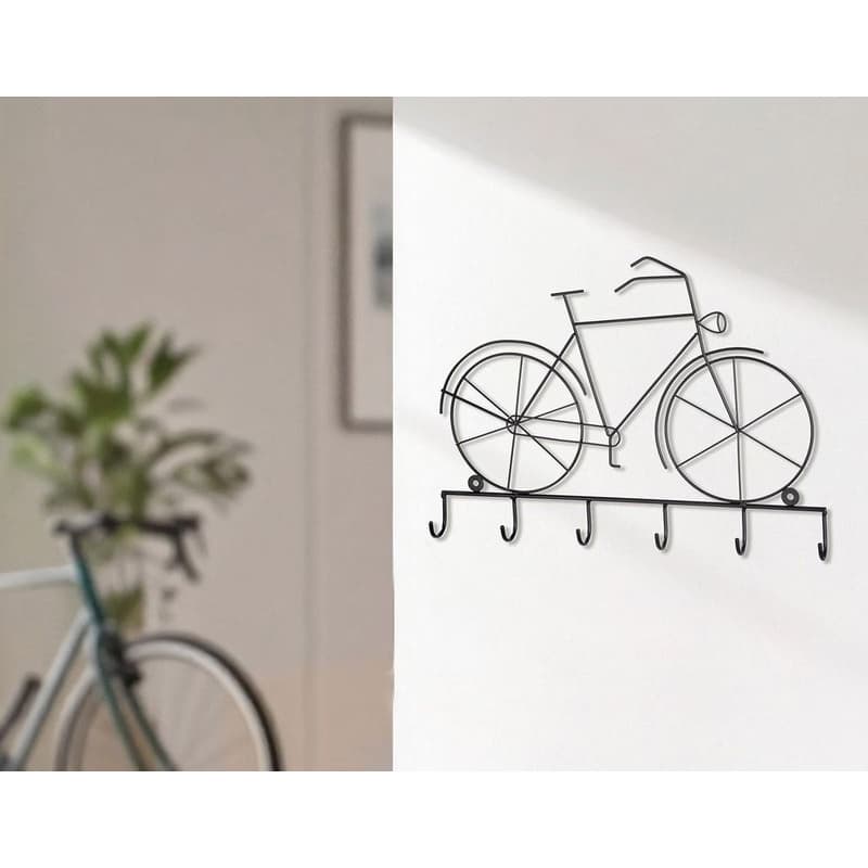 Vešiak s motívom bicykla 1